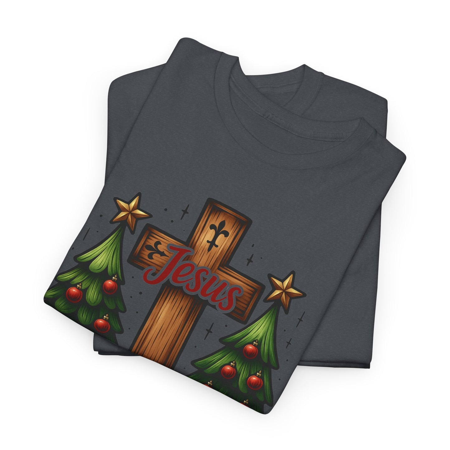 Christmas Cross Unisex Tee