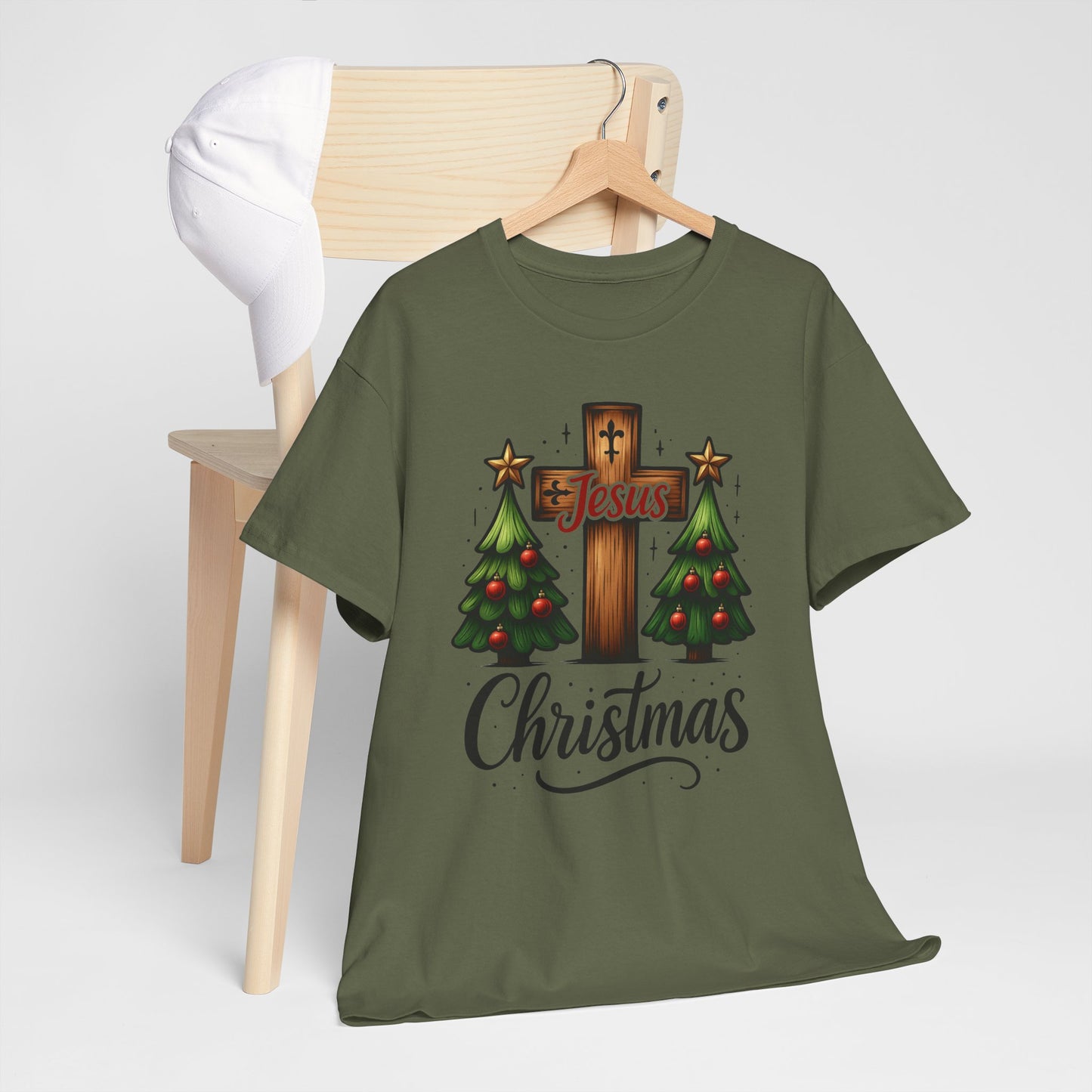 Christmas Cross Unisex Tee