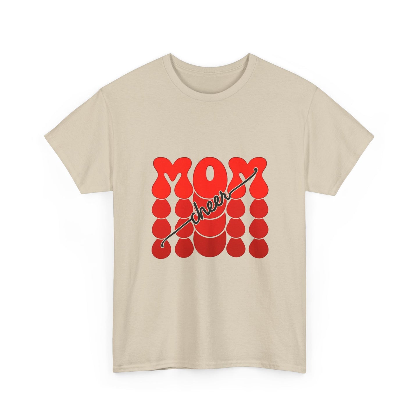 Retro Mom Cheer Tee – Bold Support & Spirit Shirt