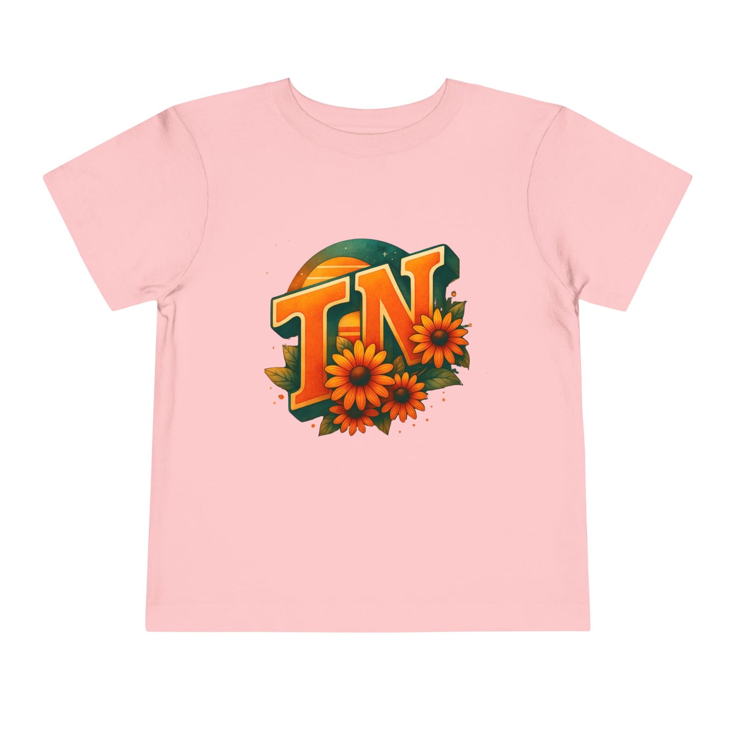 Toddler Tee Sunflower Sunset Design