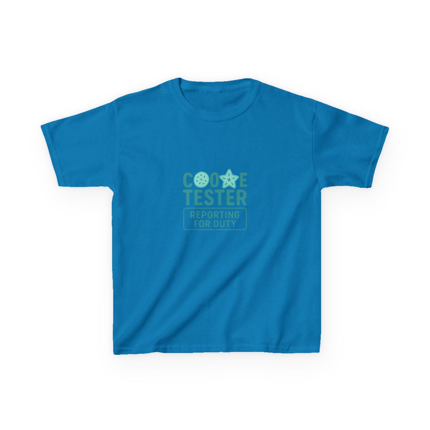 Cookie Tester Dinosaur Christmas Kids Tee