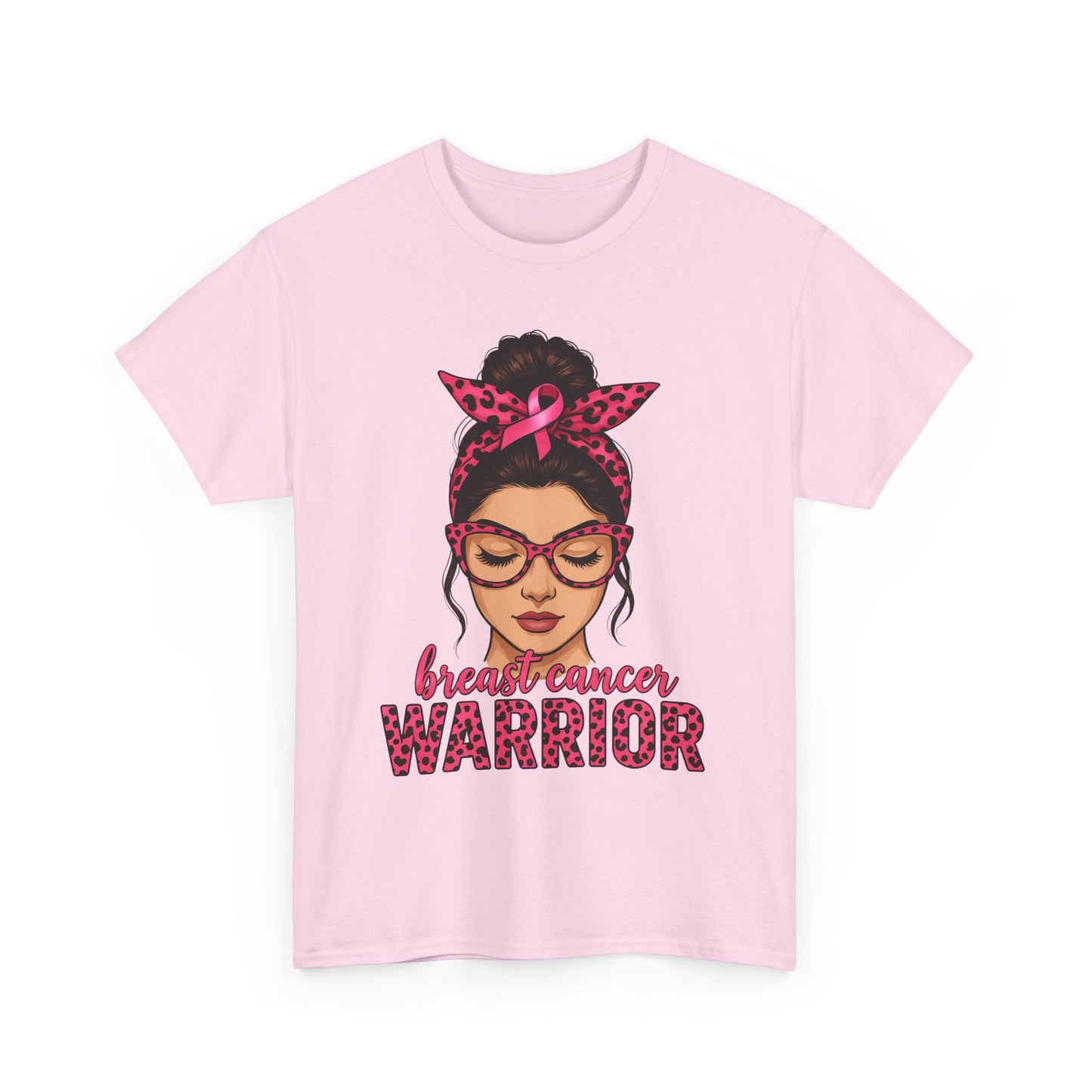 Breast Cancer Warrior Tee - Pink Ribbon Support