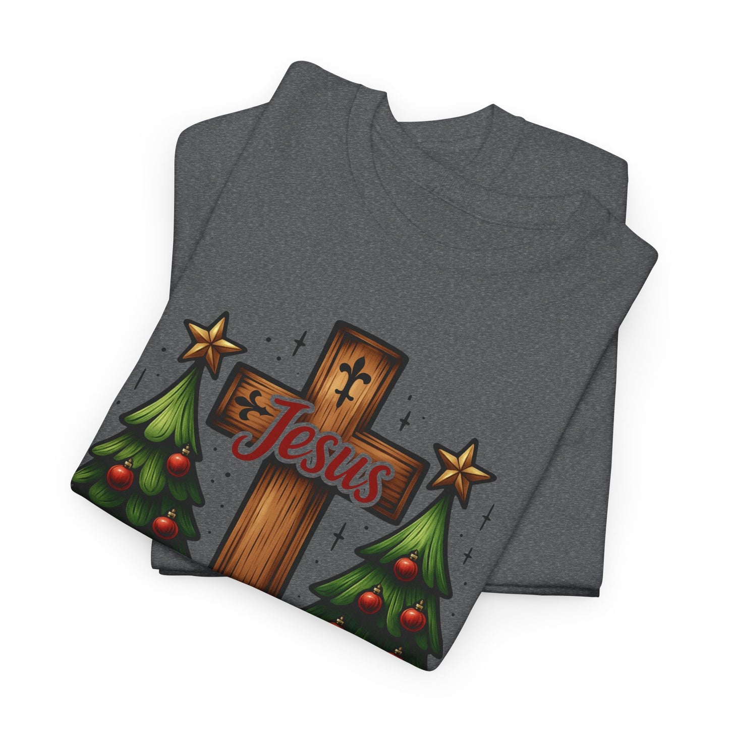 Christmas Cross Unisex Tee
