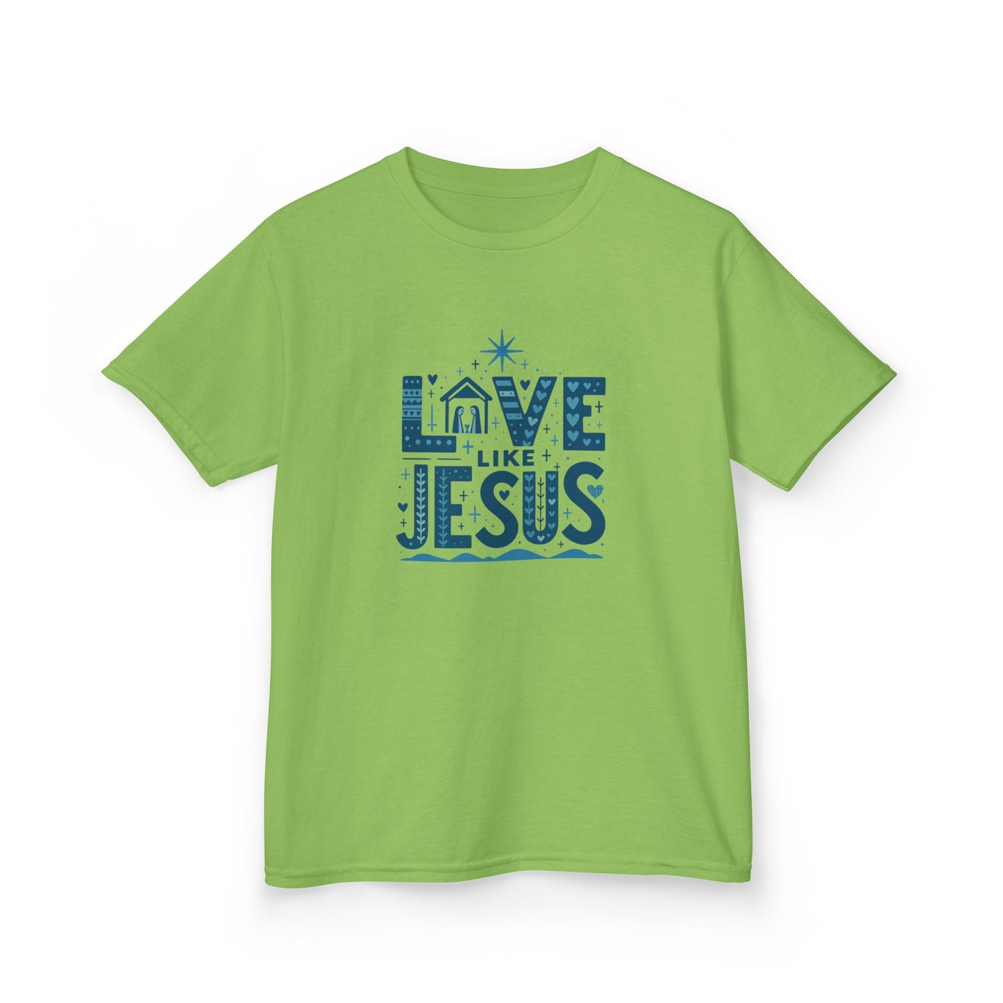 Love Like Jesus Christmas Dinosaur Tee