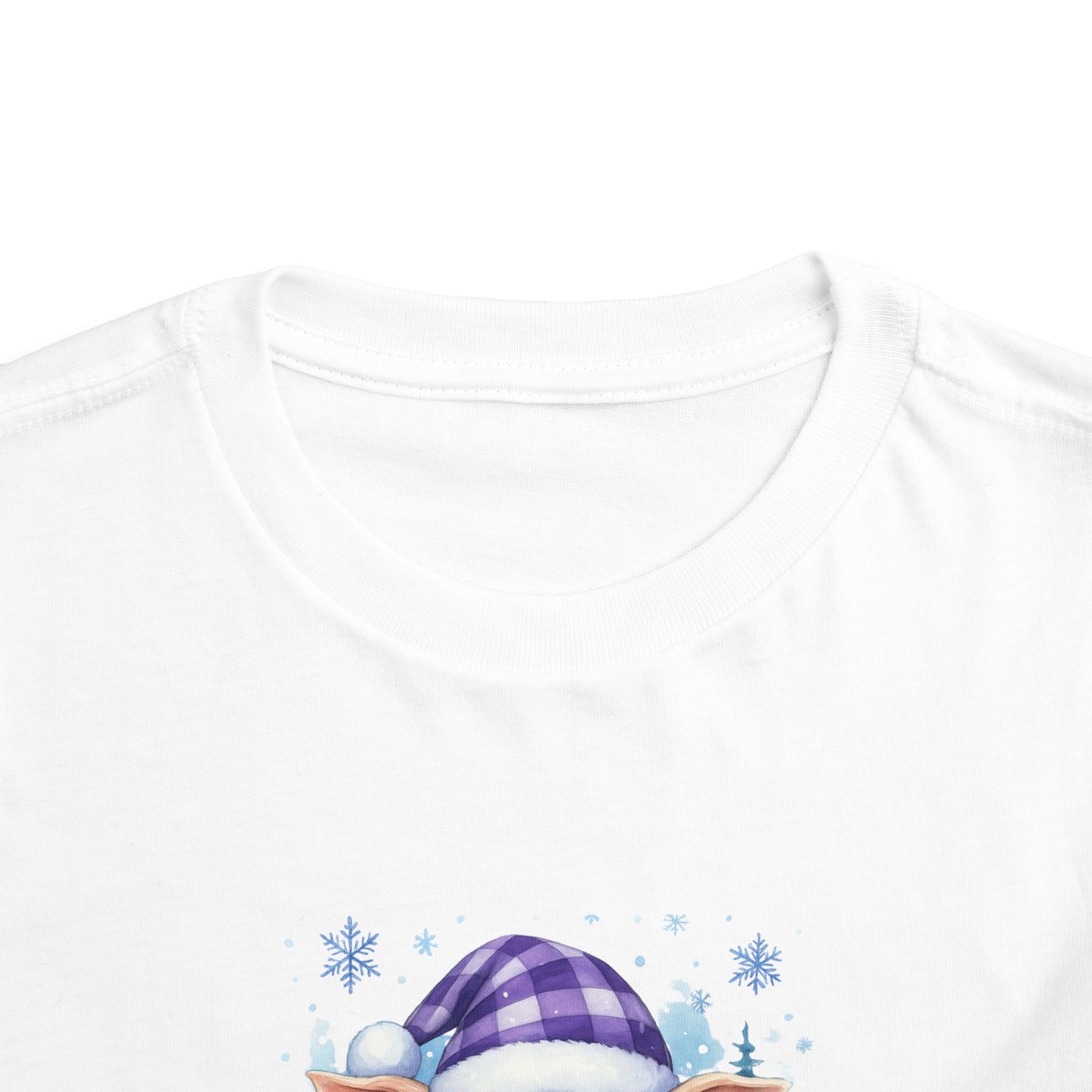 Chillin' Piggy Toddler Christmas Tee