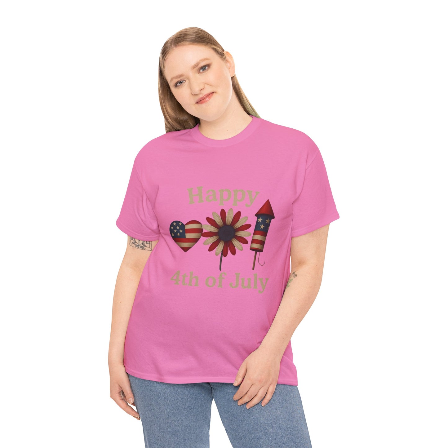 Happy 4th of July Patriotic Tee