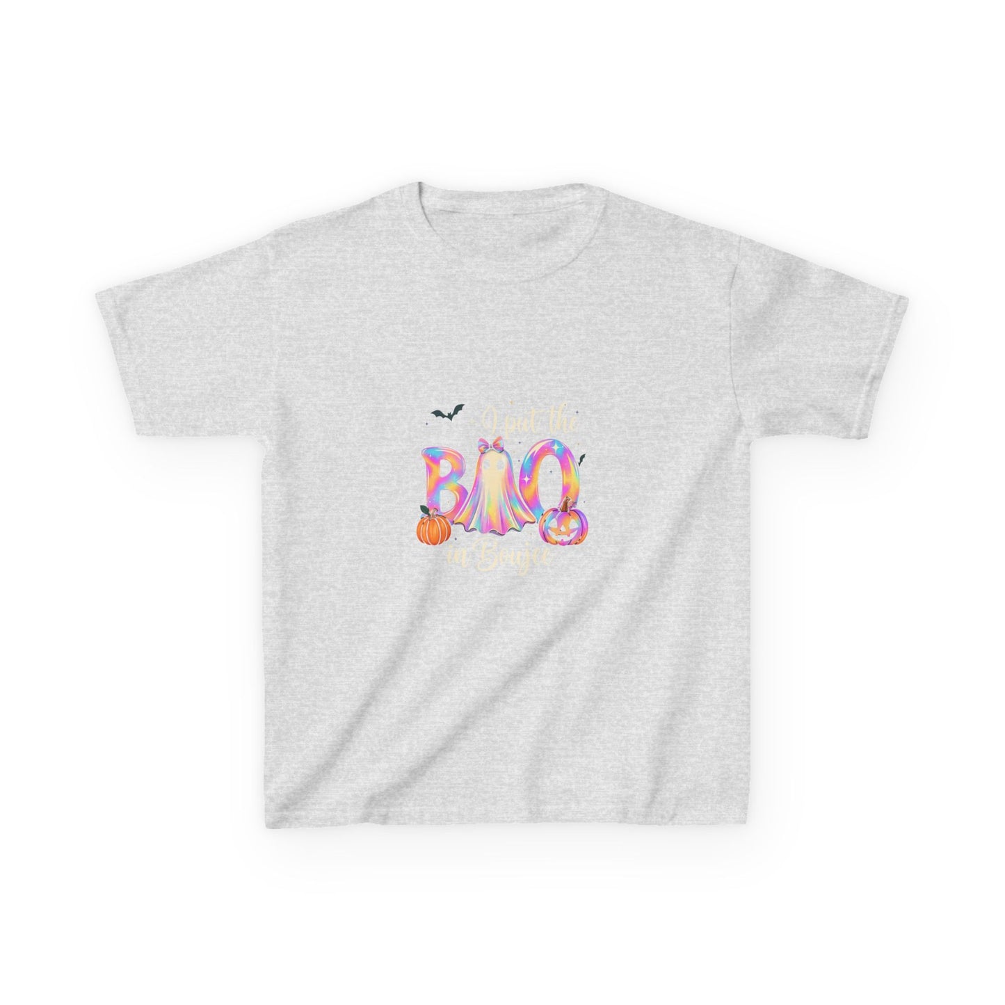 Boo-jee Halloween Tee - Rainbow Ghost & Pumpkins