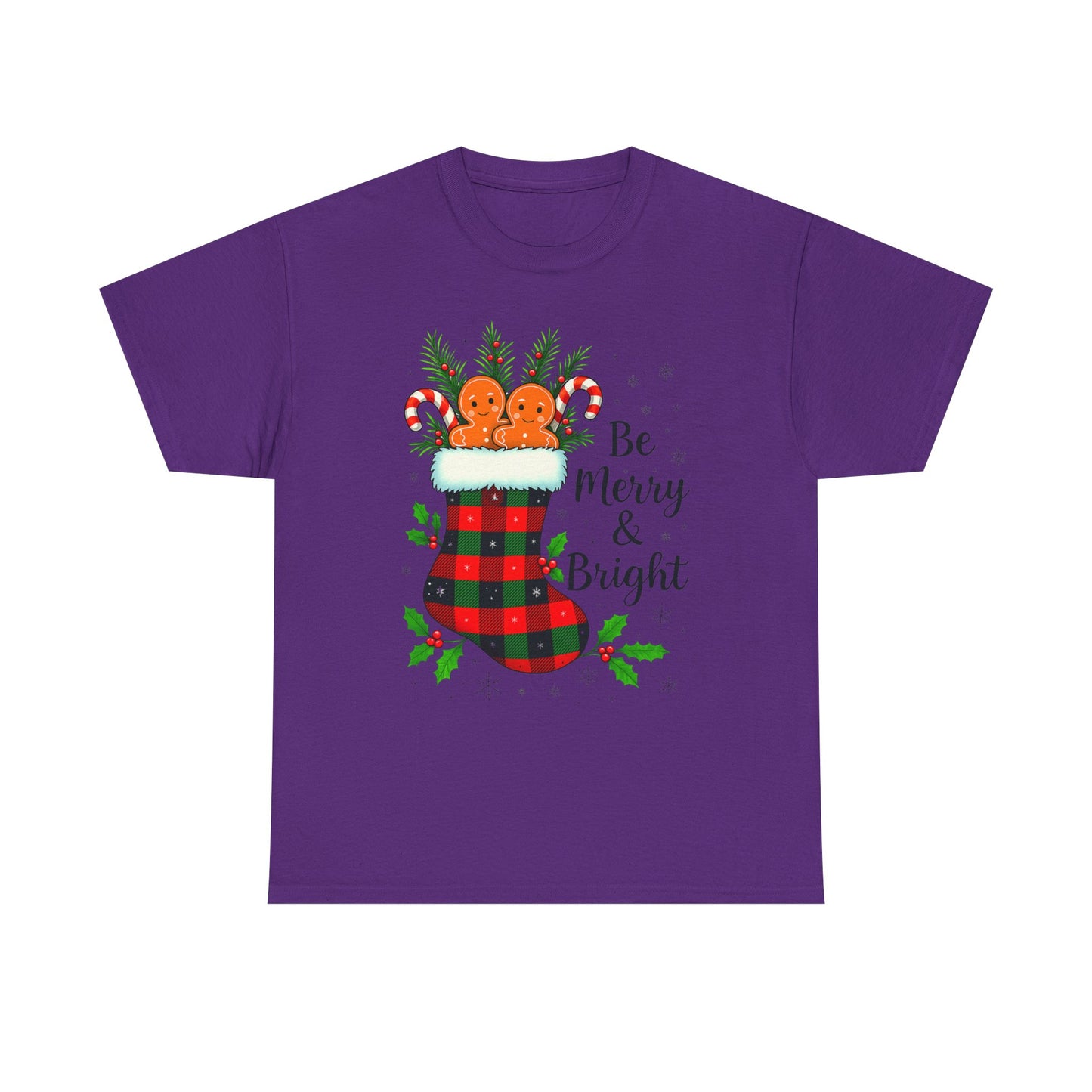 Christmas Plaid Stocking Tee