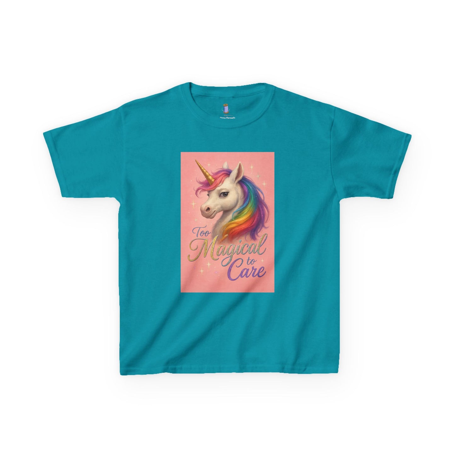 Magical Unicorn Kids Tee, Cute Unicorn Shirt, Girl’s Birthday Gift, Rainbow Tee, Imaginative Playwear, Unicorn Lover Apparel