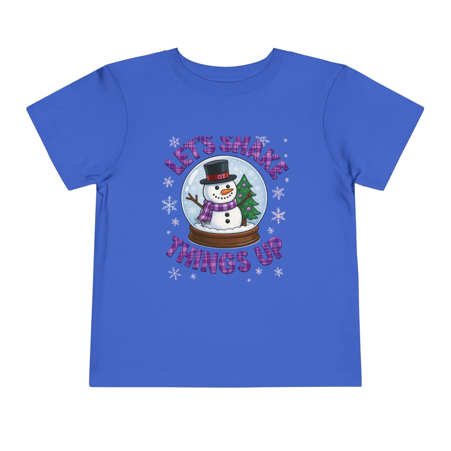 Shake Things Up! Snowman Christmas Toddler Tee