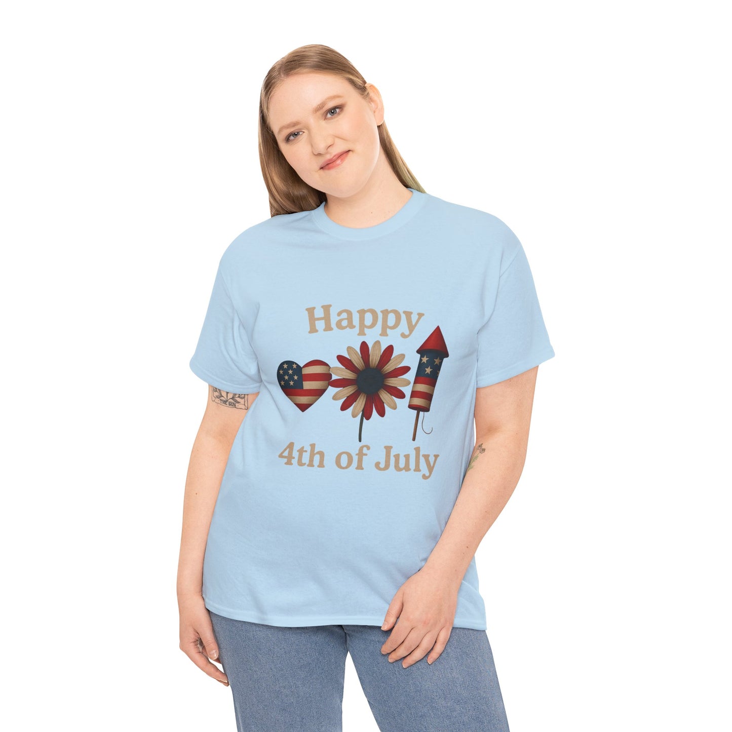 Happy 4th of July Patriotic Tee
