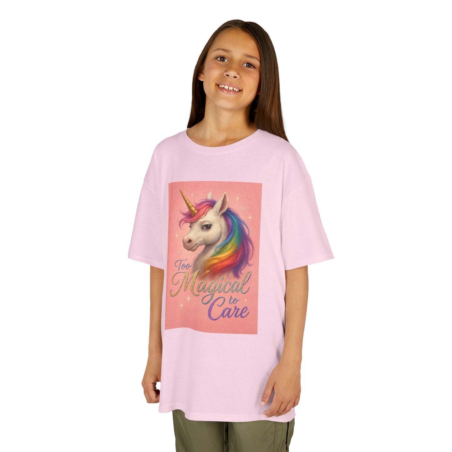 Magical Unicorn Kids Tee, Cute Unicorn Shirt, Girl’s Birthday Gift, Rainbow Tee, Imaginative Playwear, Unicorn Lover Apparel