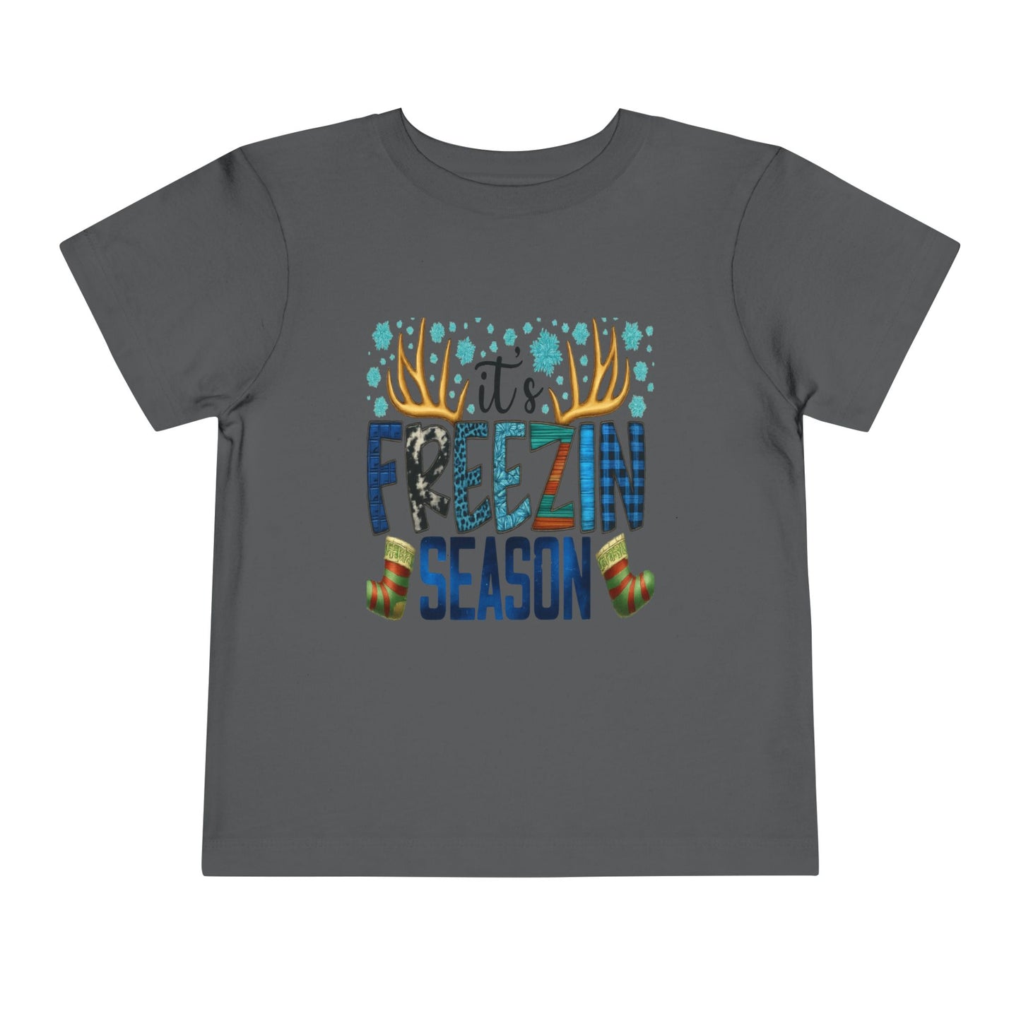 It's FREEZIN' SEASON Toddler Christmas Tee