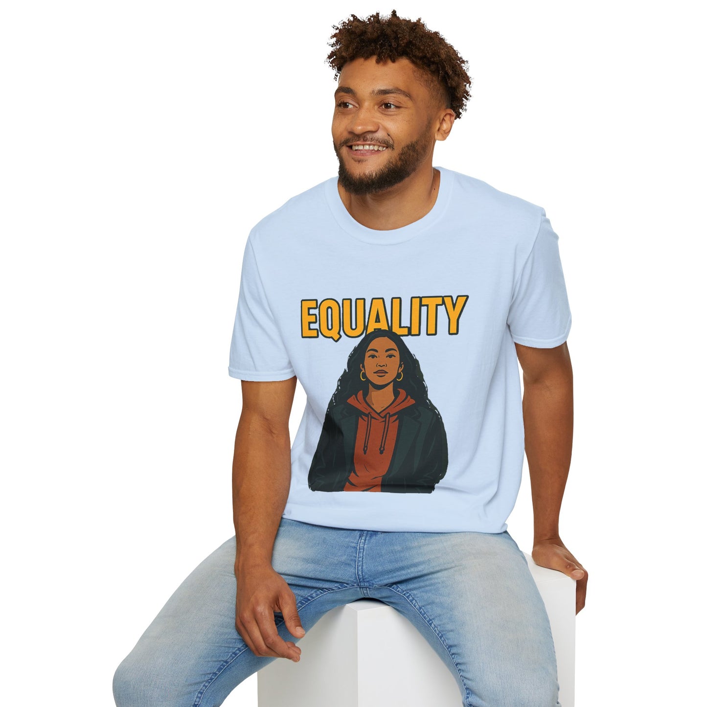 Equality Graphic T-Shirt for Activists, Unisex Tee, Motivational Shirt, Gift for Social Justice, Comfortable Wear for Every Day