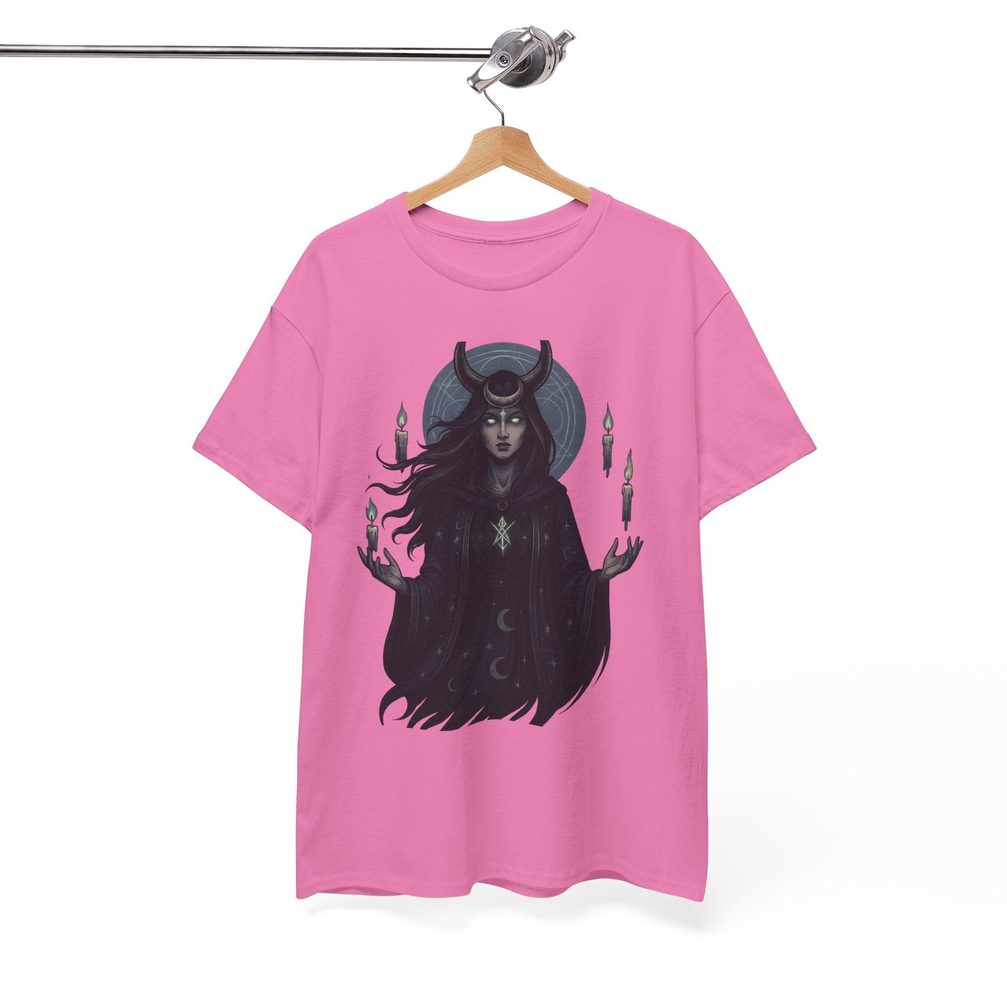 Moonlit Sorceress – Enchanted Candlelight Tee