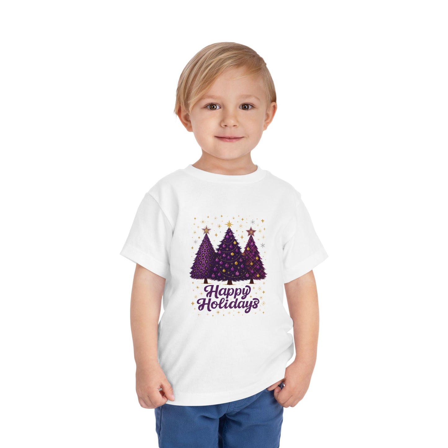 Happy Holidays! Toddler Christmas Tree Tee