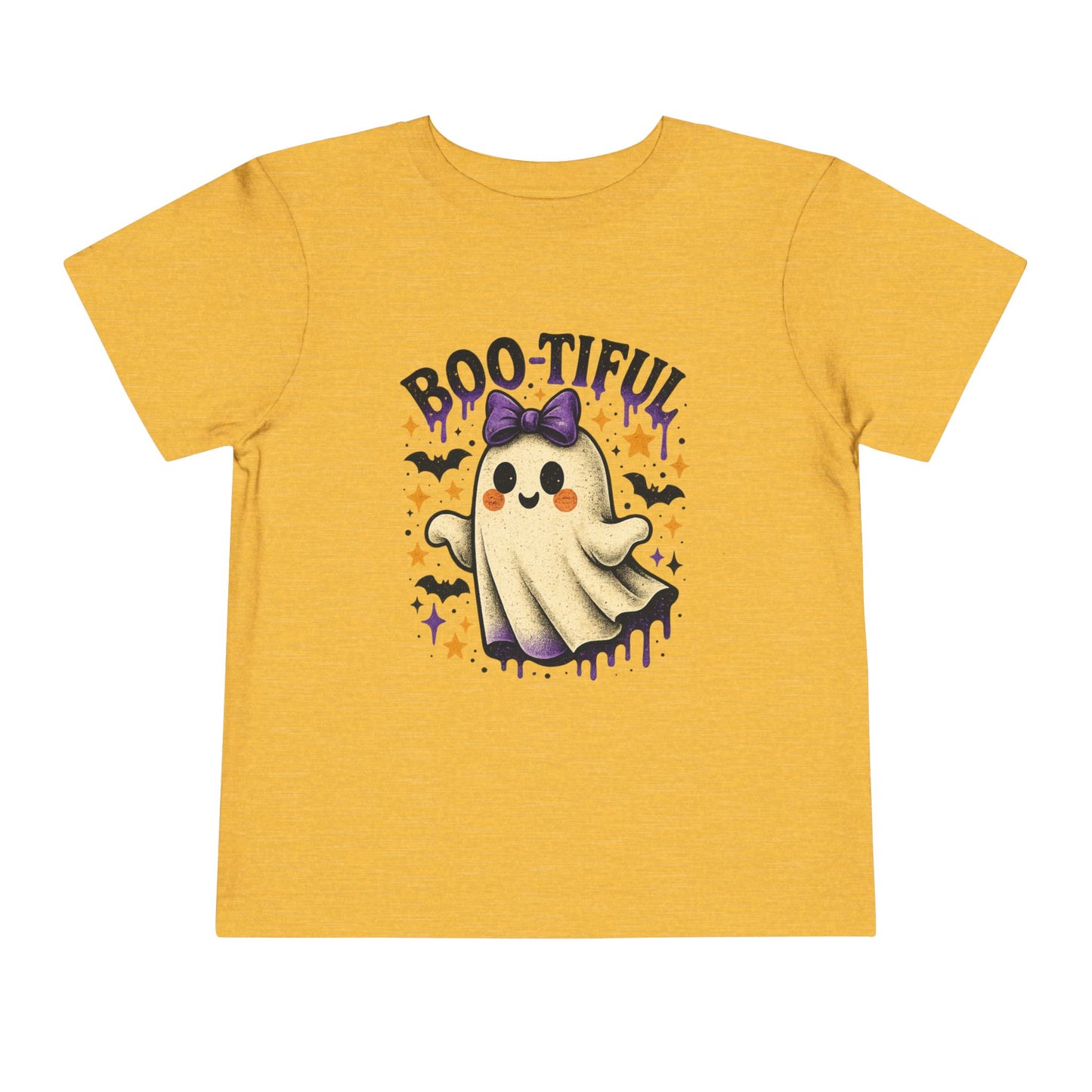 Boo-tiful Ghost Halloween Toddler Tee