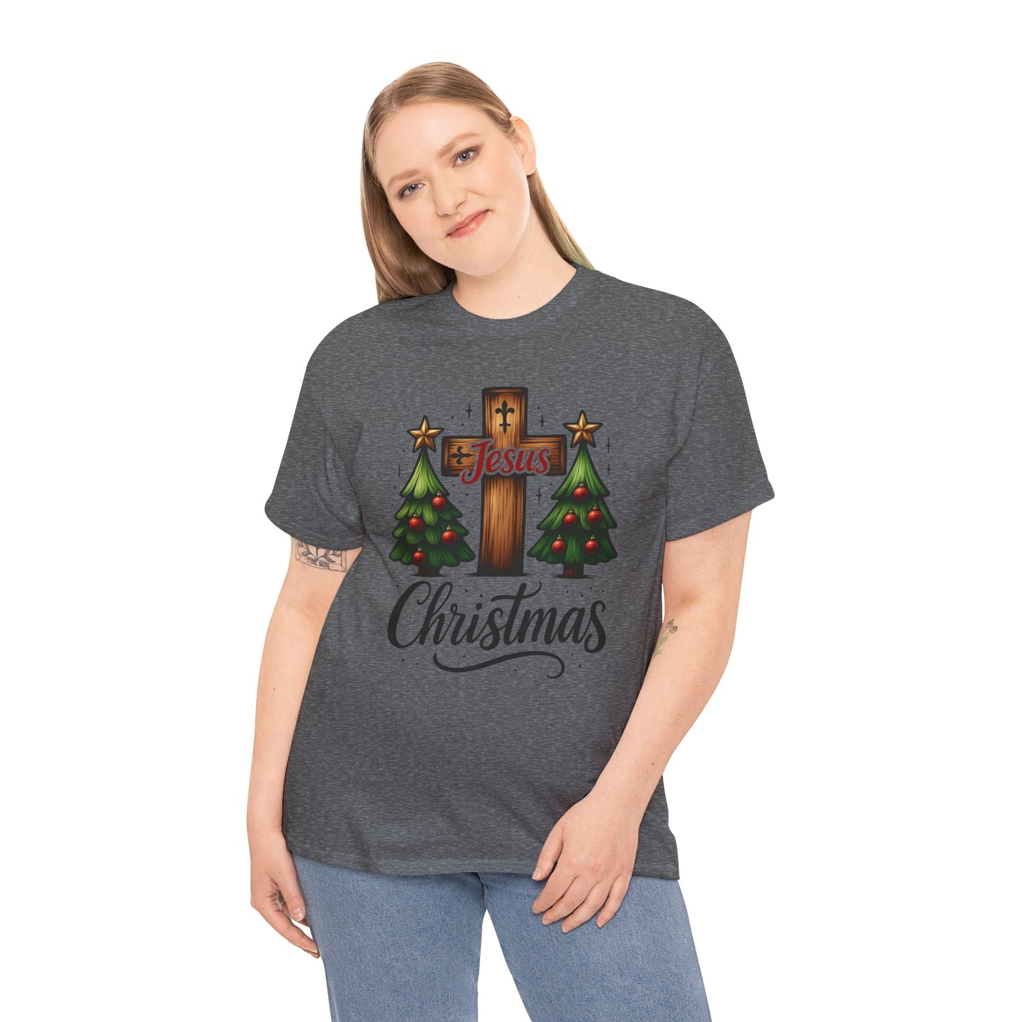 Christmas Cross Unisex Tee