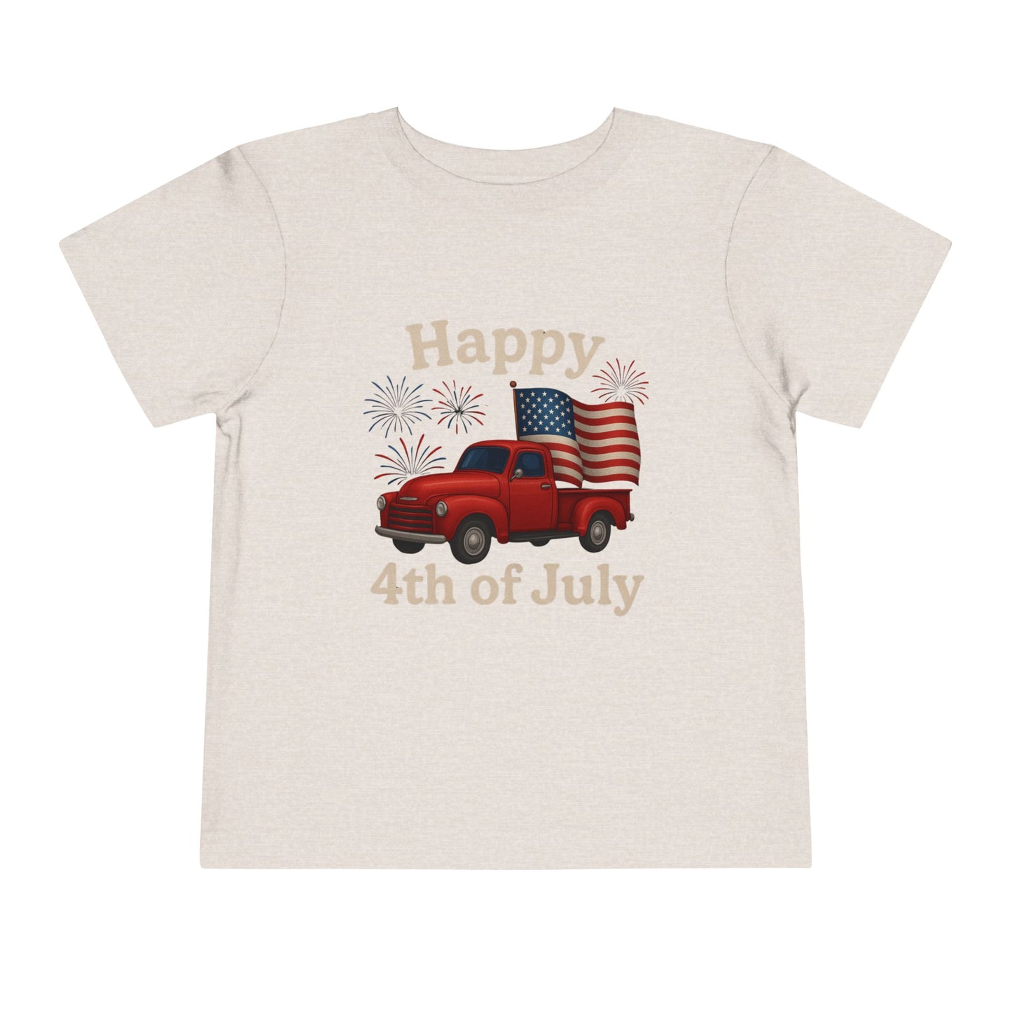 4th of July Truck Tee - Happy Independence Day!