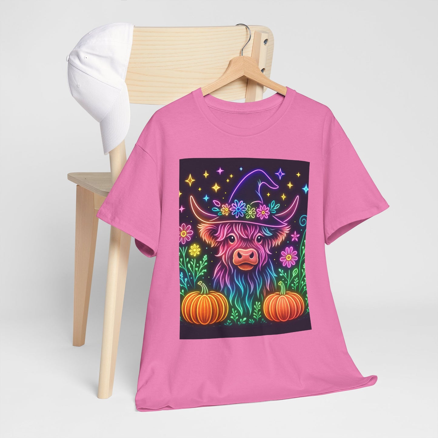 Neon Halloween Highland Tee