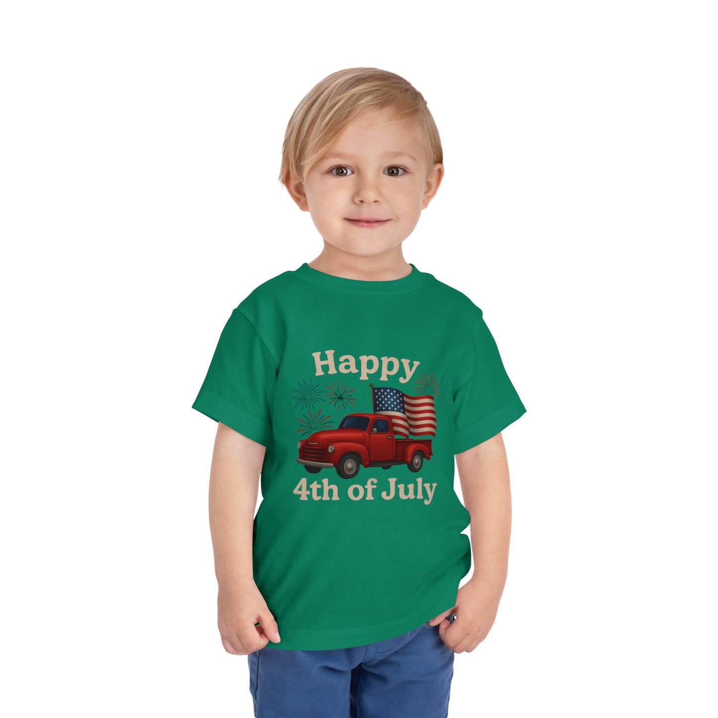 4th of July Truck Tee - Happy Independence Day!
