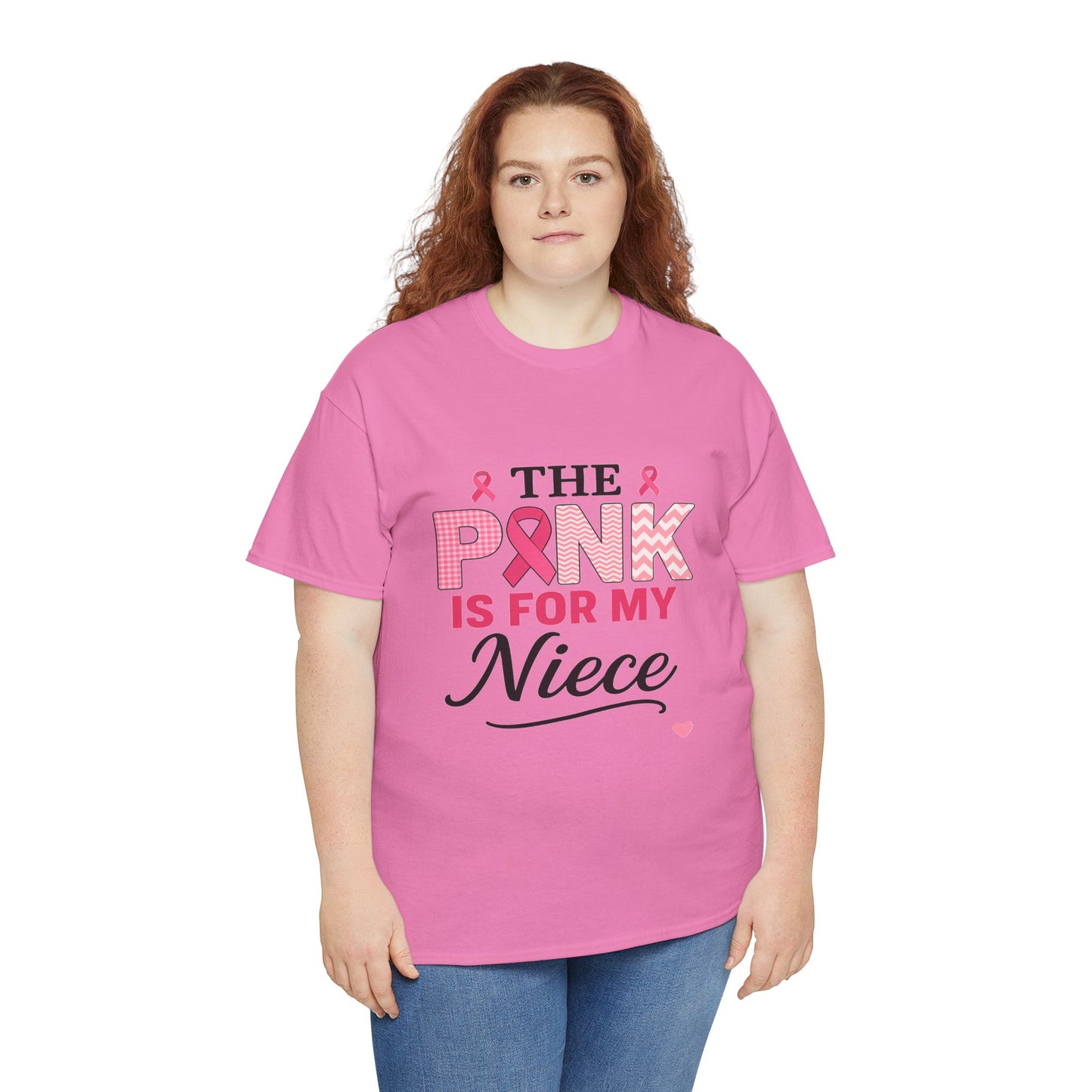 Pink Ribbon Niece Tee - Breast Cancer Awareness