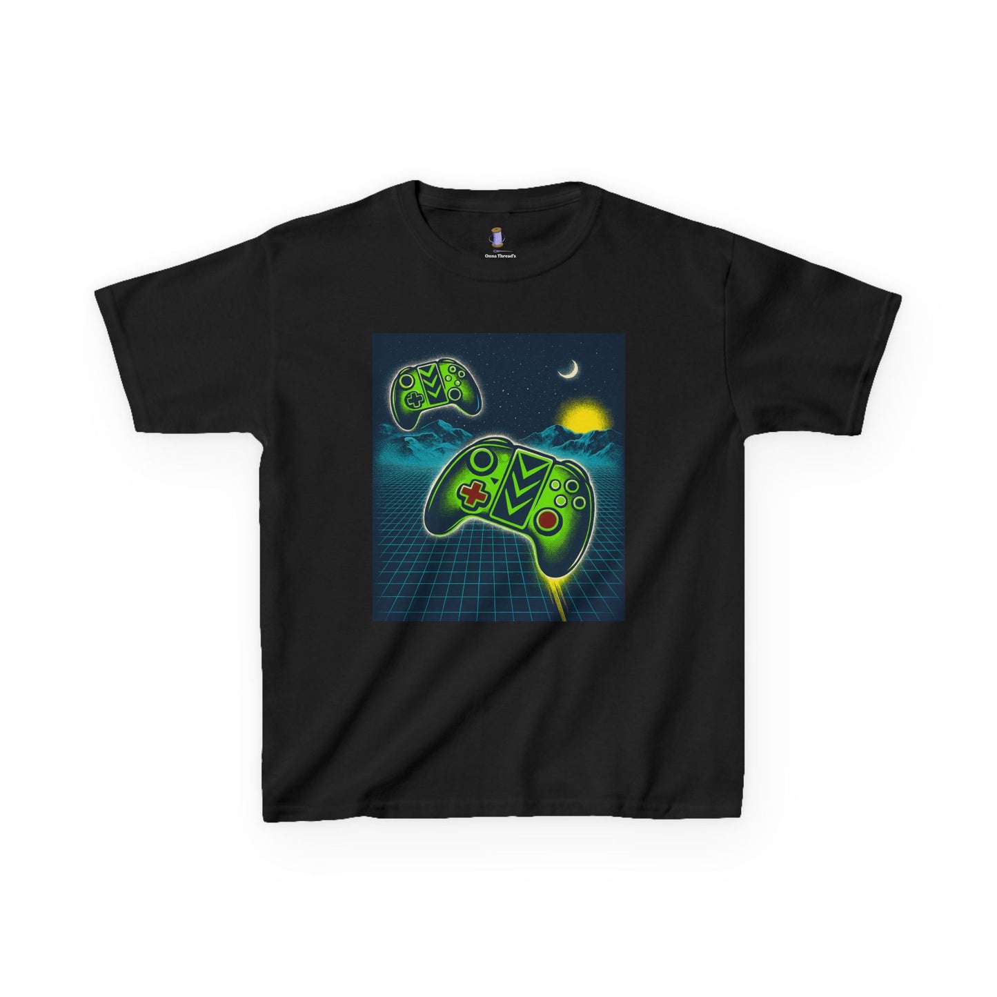 Retro Gamer Kids Tee, Stylish Children's T-Shirt, Video Game Shirt, Fun Birthday Gift, Cool Summer Outfit