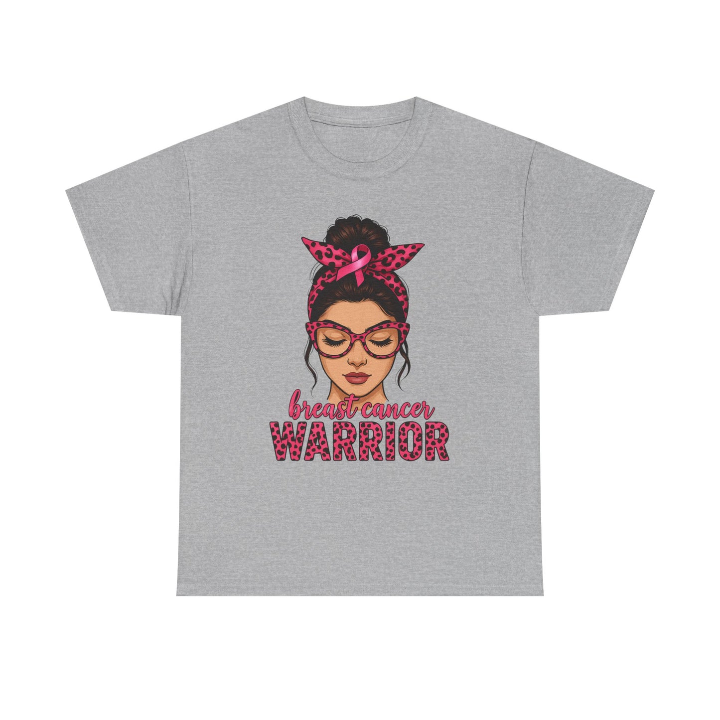 Breast Cancer Warrior Tee - Pink Ribbon Support