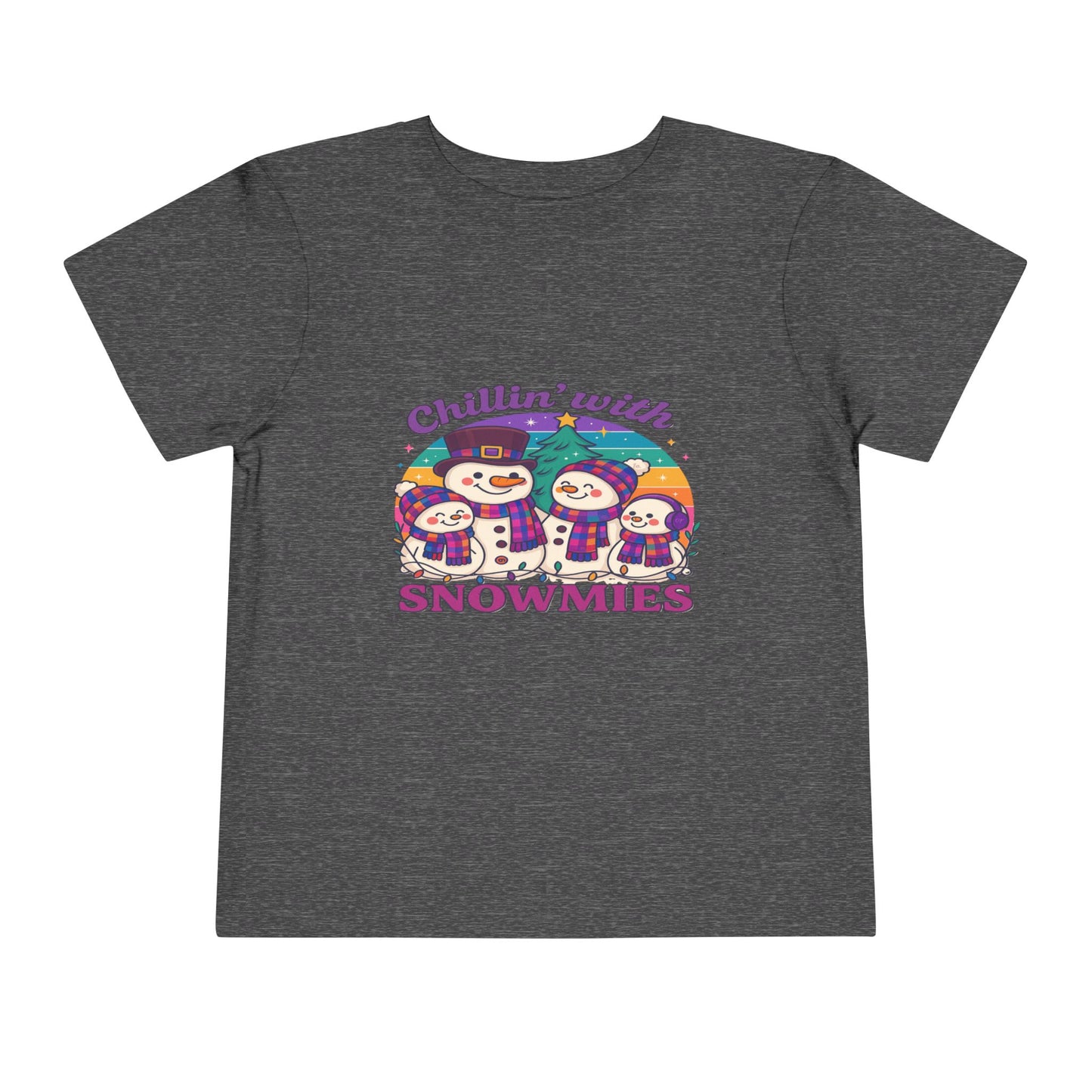 Chillin' with Snowmies Toddler Christmas Tee