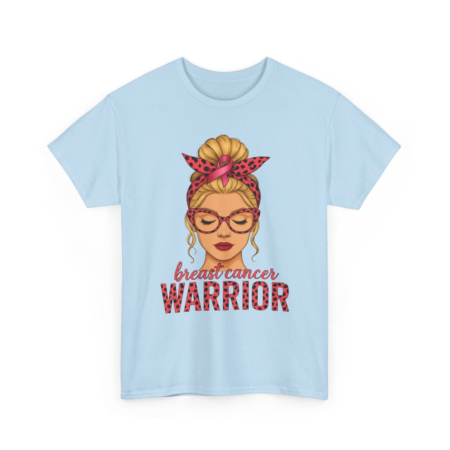 Breast Cancer Warrior Tee - Pink Ribbon Support
