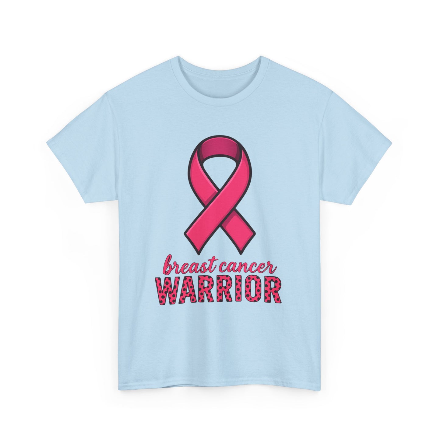 Breast Cancer Warrior Pink Ribbon Tee