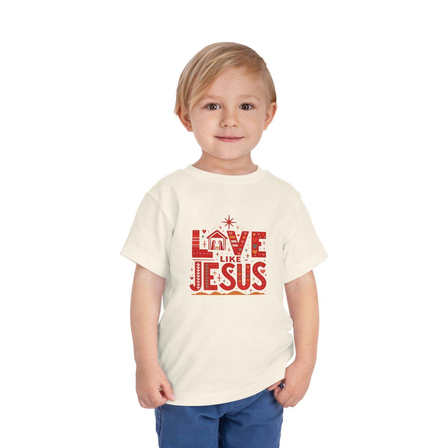 Love Like Jesus Toddler Christmas Tee