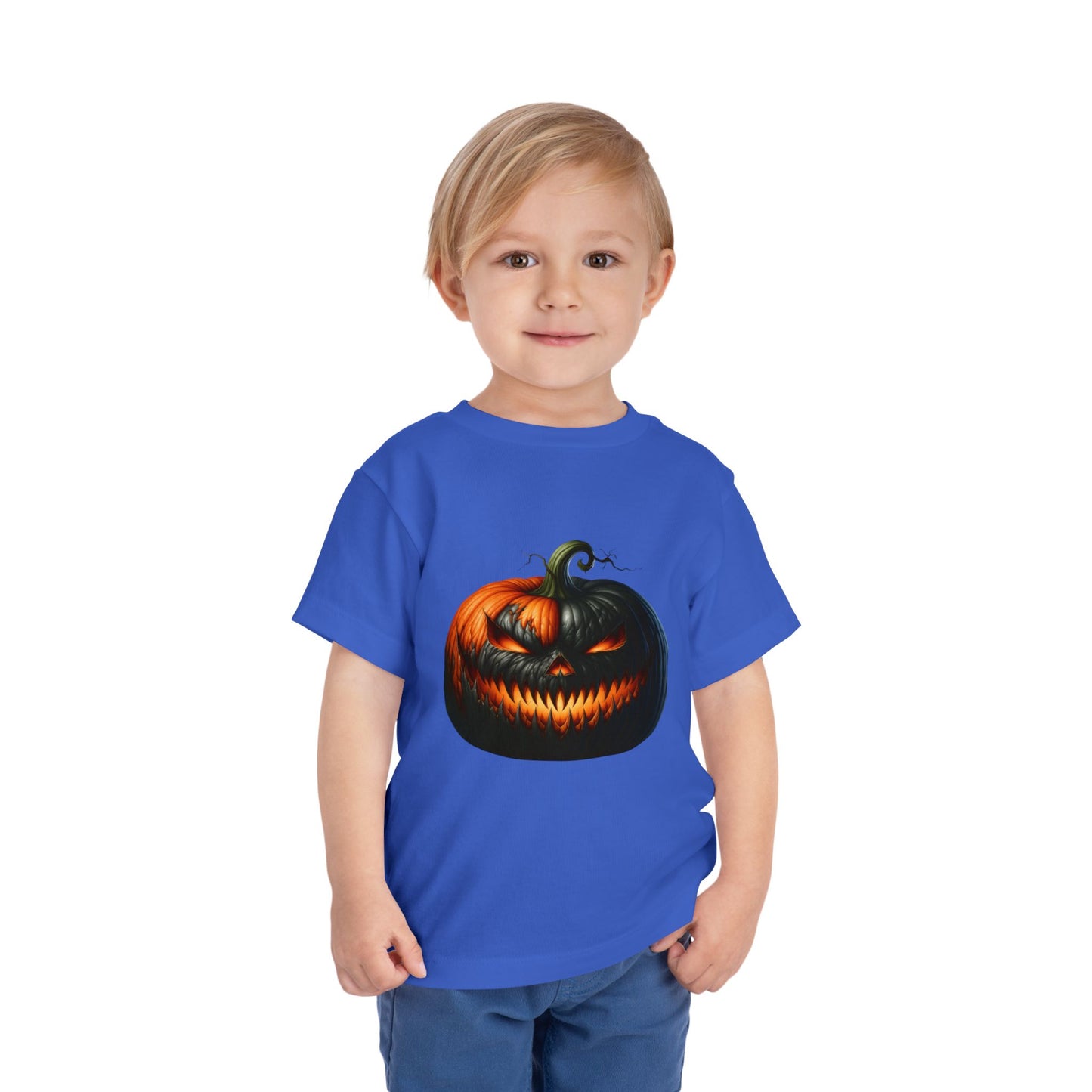 Spooky Jack-o'-Lantern Toddler Halloween Tee