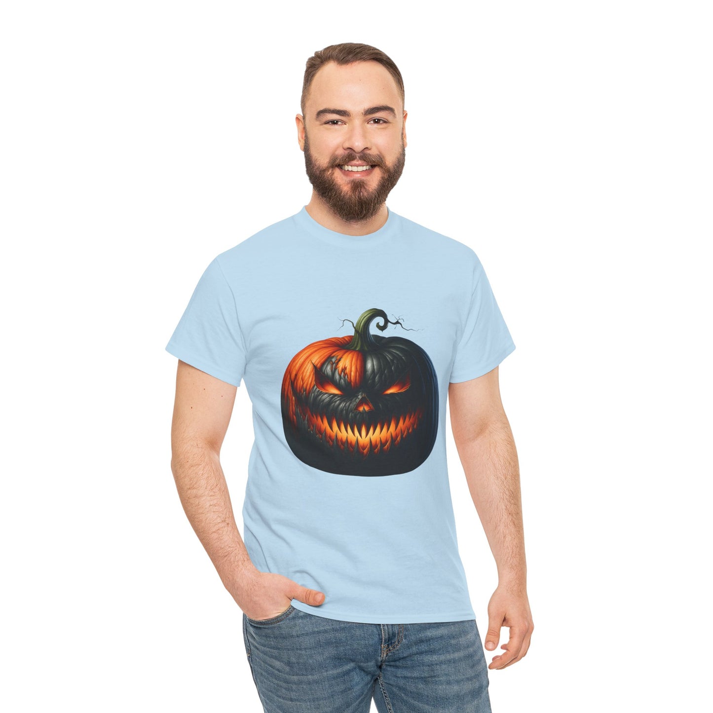 Sinister Pumpkin – Halloween Glow Tee