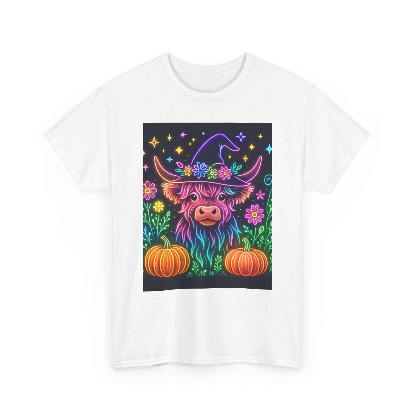 Neon Halloween Highland Tee