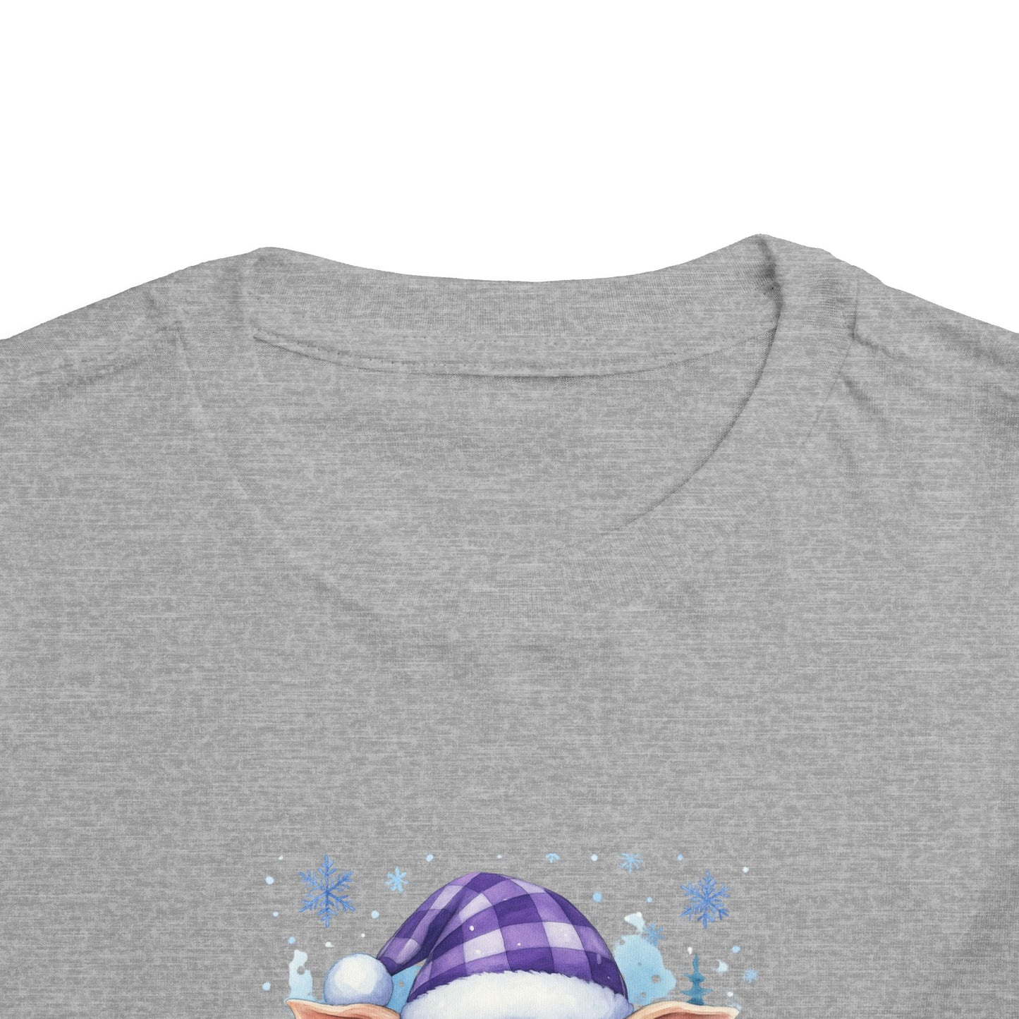 Chillin' Piggy Toddler Christmas Tee