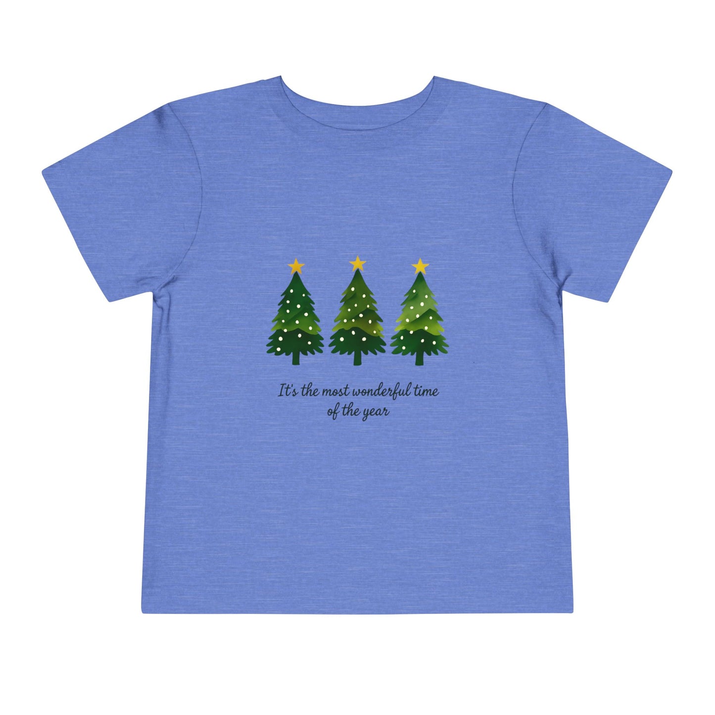 Watercolor Christmas Trees Toddler Tee