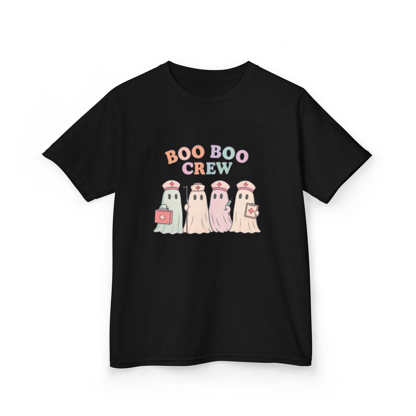 Boo Boo Crew Halloween Nurse Kids Tee