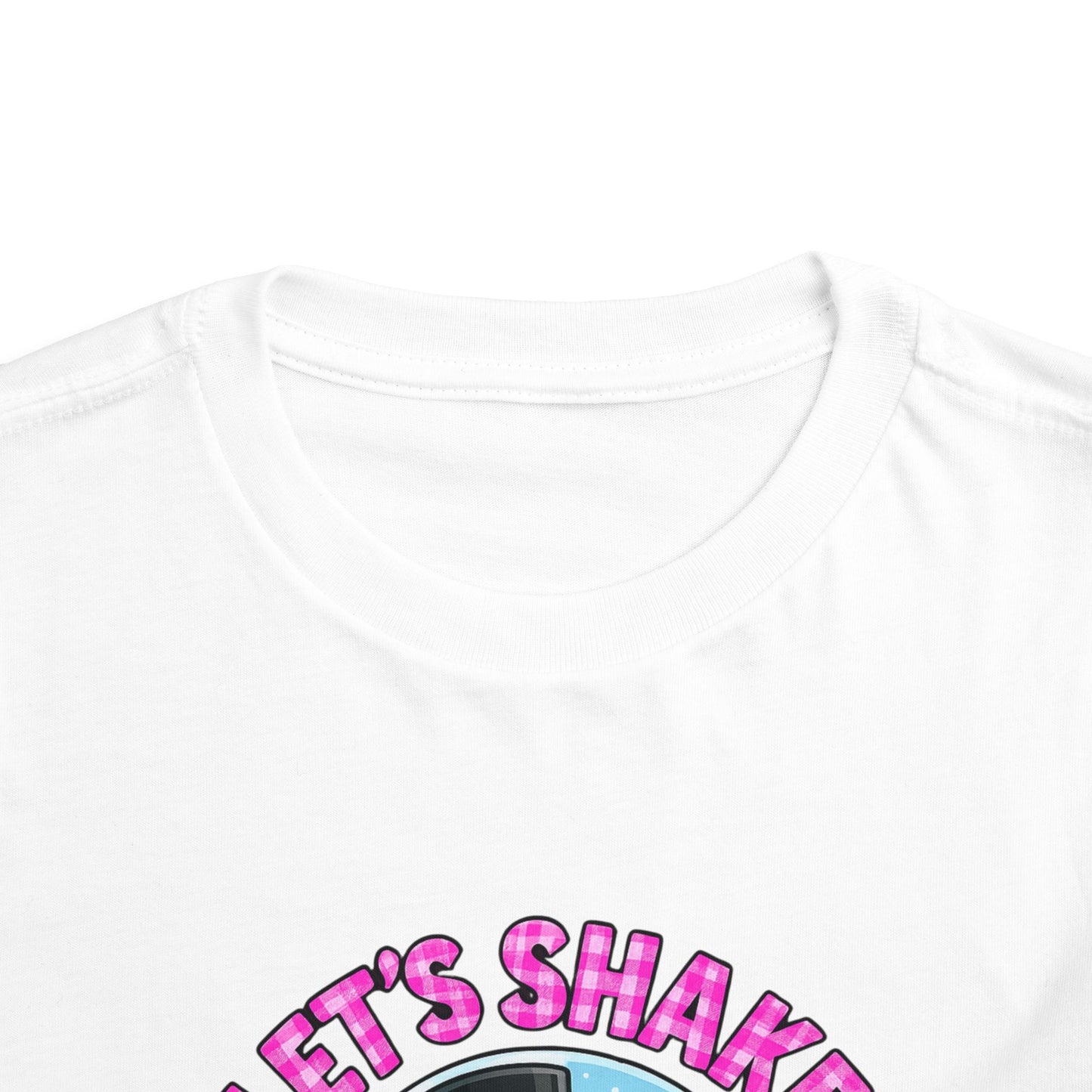 Let's Shake Things Up! Snow Globe Toddler Christmas Tee
