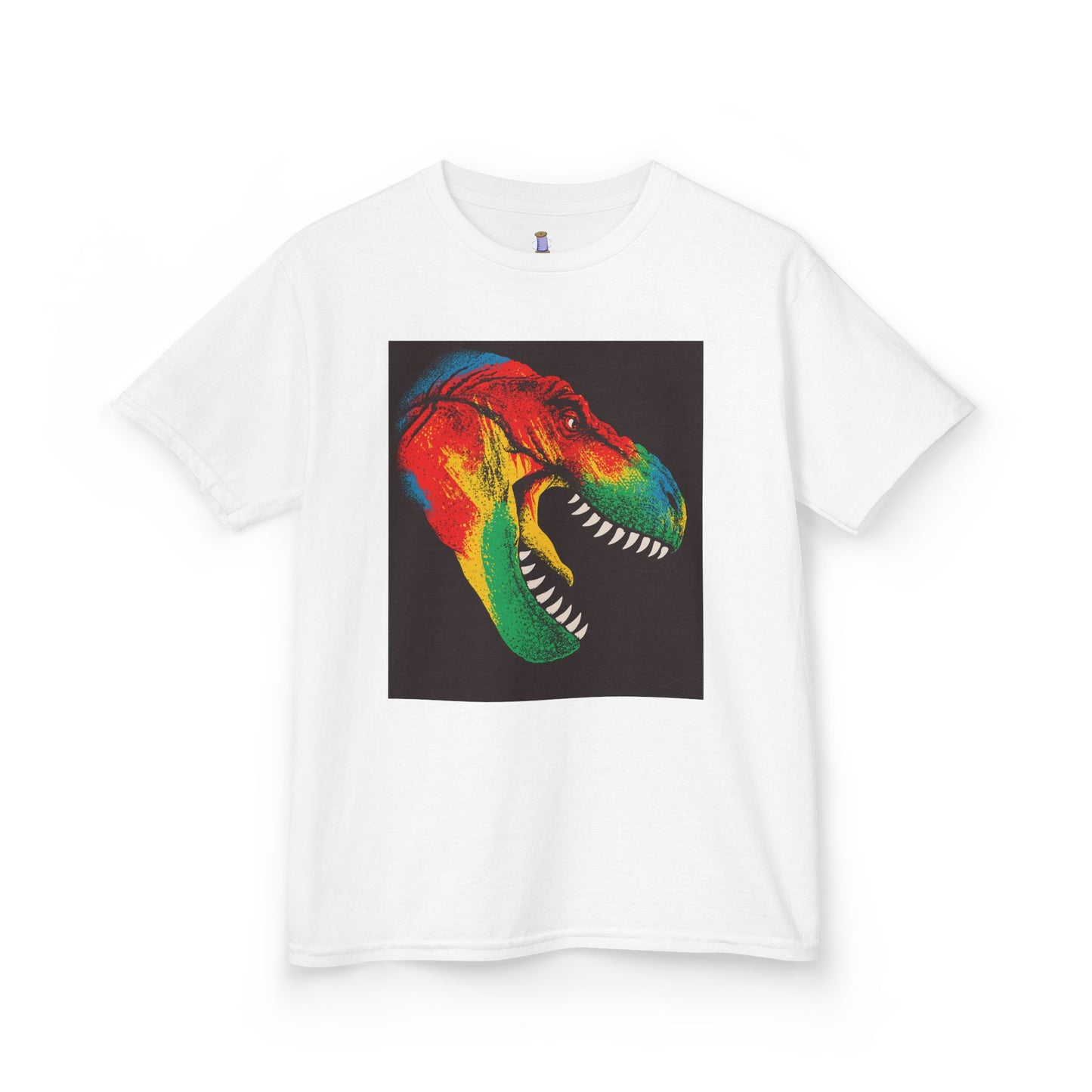 Colorful Dinosaur Kids Tee, Fun T-Shirt for Boys and Girls, Perfect for Birthdays, Playdates, Gifts, and Holiday Celebrations