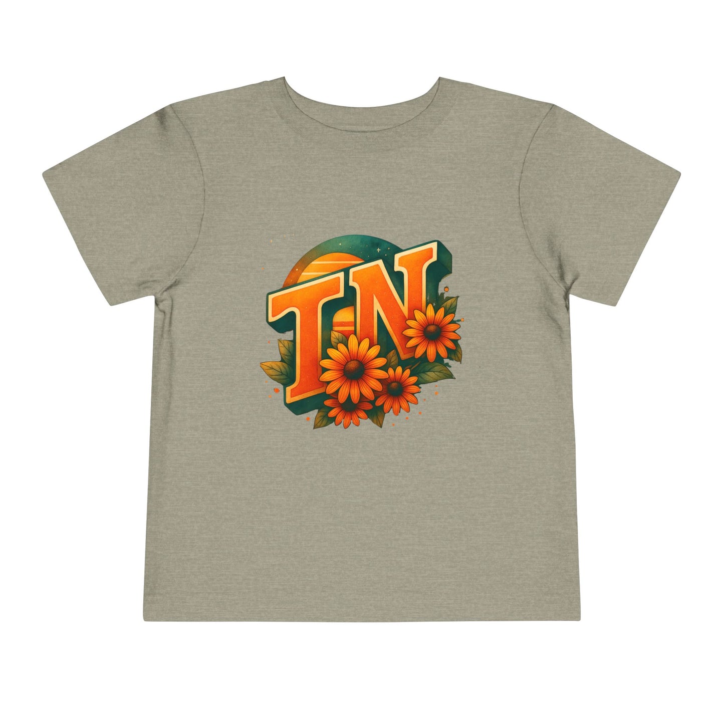 Toddler Tee Sunflower Sunset Design