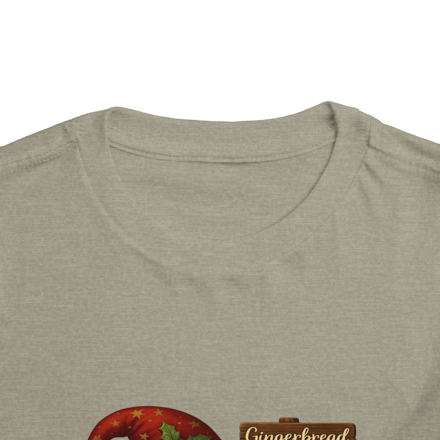 Gnome's Gingerbread Wishes Toddler Christmas Tee