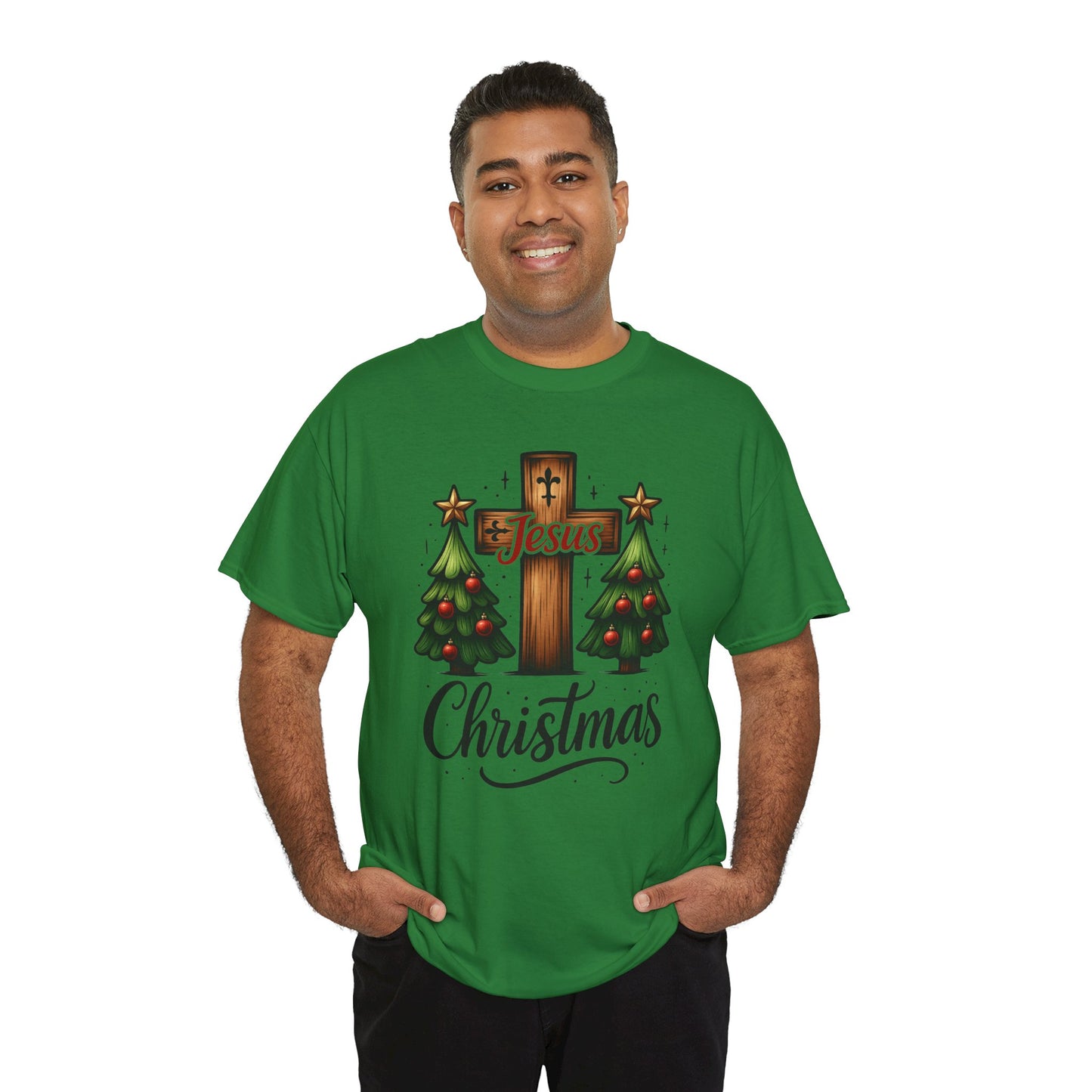 Christmas Cross Unisex Tee