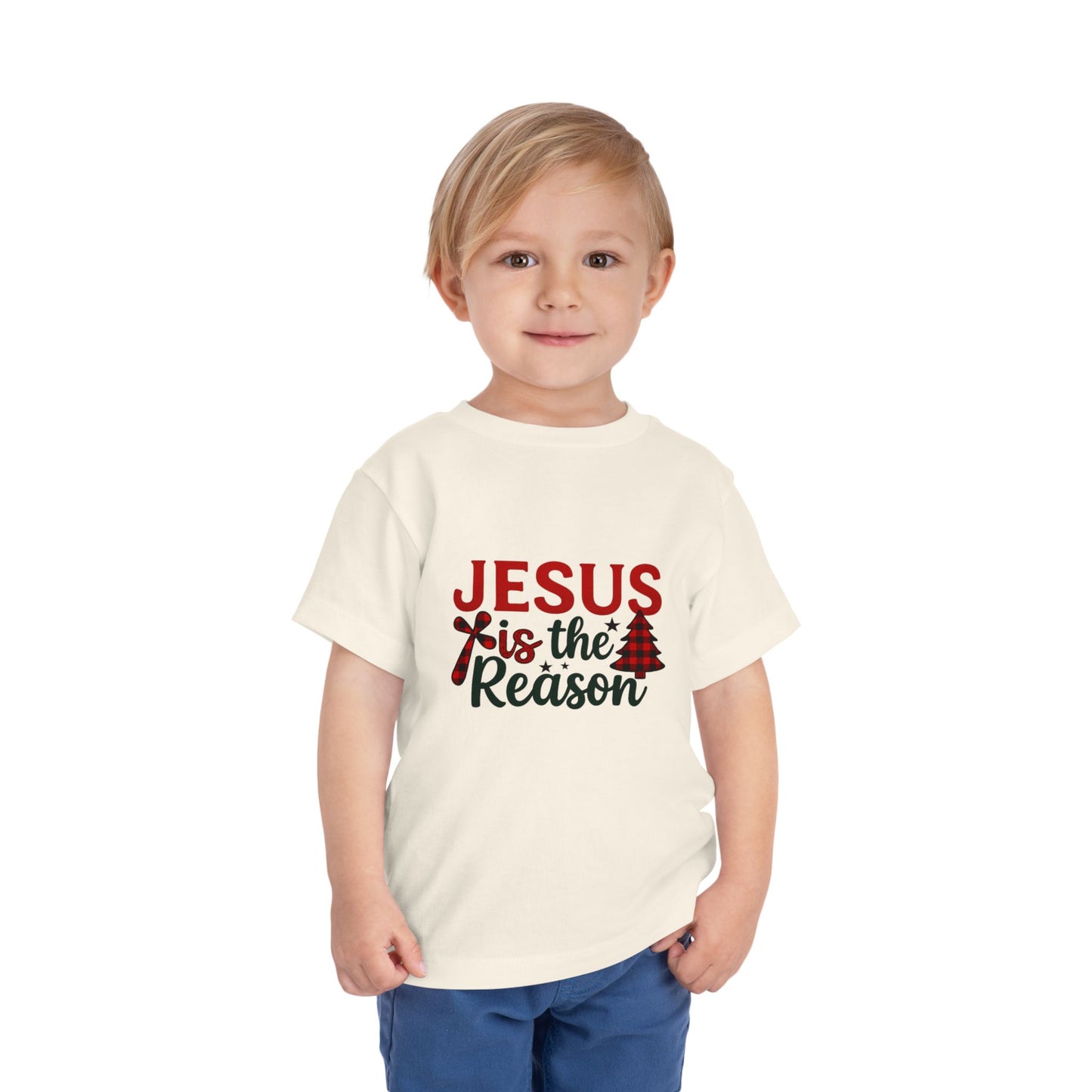 Jesus Is The Reason Toddler Christmas Tee