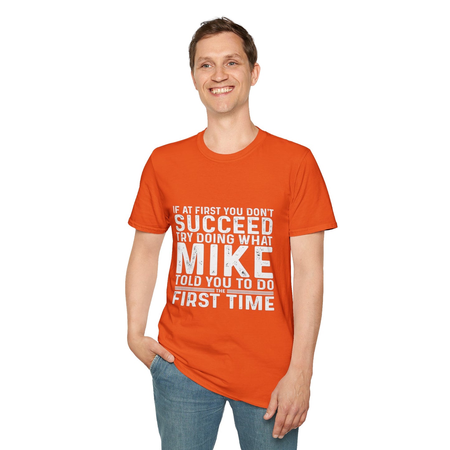 Motivational Quote T-Shirt, Funny Gift for Men, Inspirational Apparel, Humor Tee, Perfect for Birthdays, Casual Wear