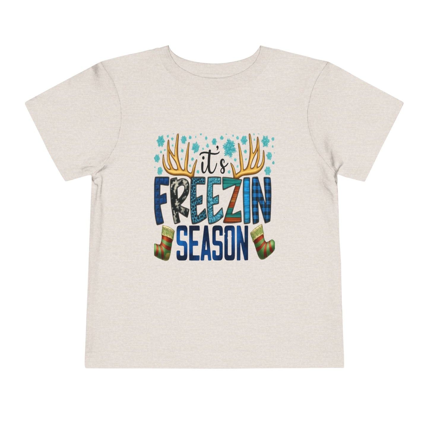 It's FREEZIN' SEASON Toddler Christmas Tee