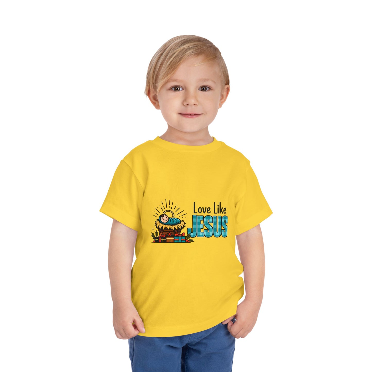 Love Like Jesus Toddler Christmas Tee