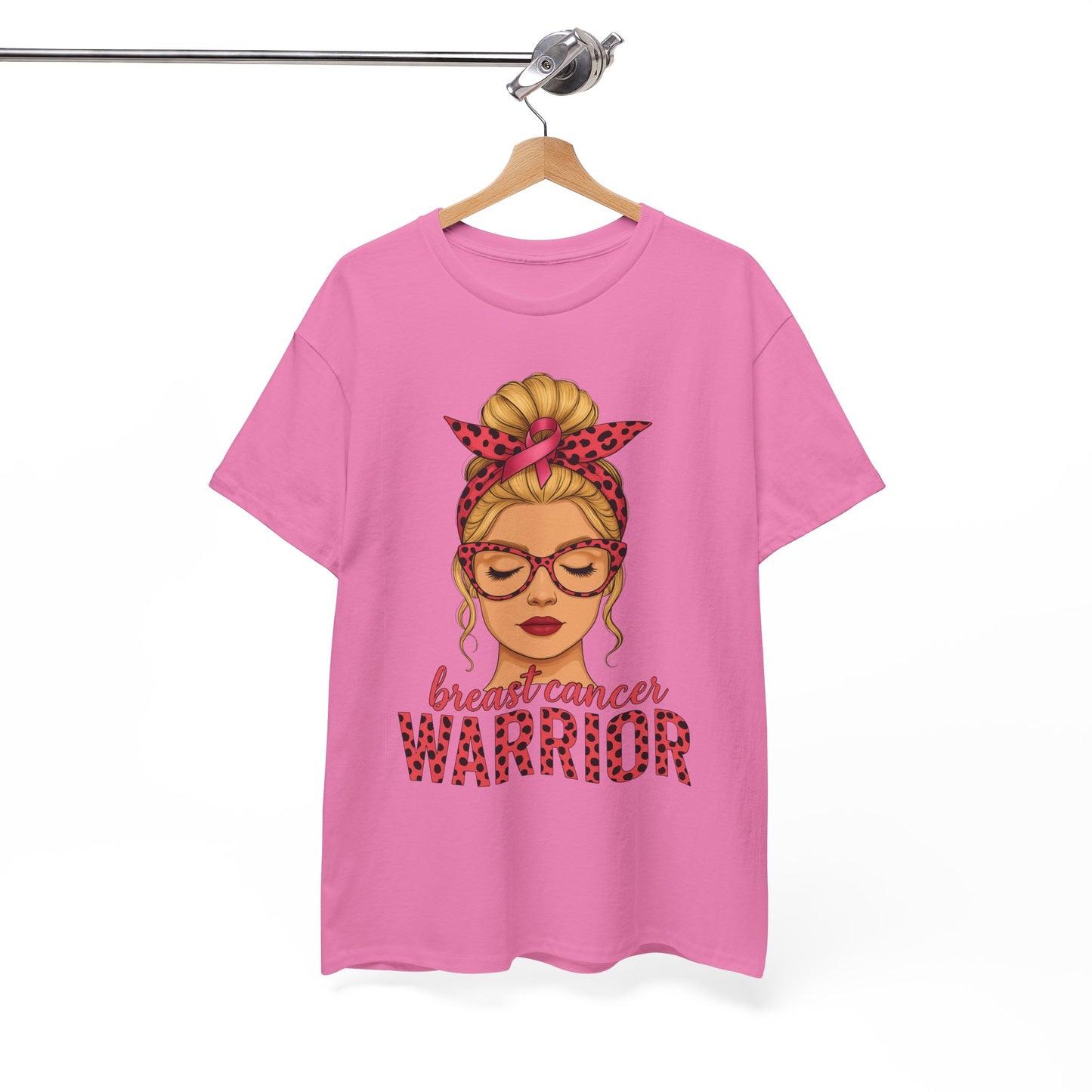 Breast Cancer Warrior Tee - Pink Ribbon Support