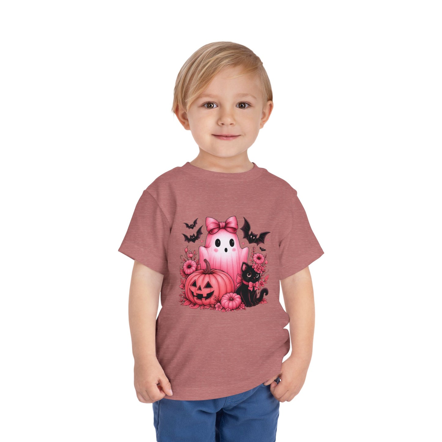 Toddler Spooky Ghost Halloween Tee