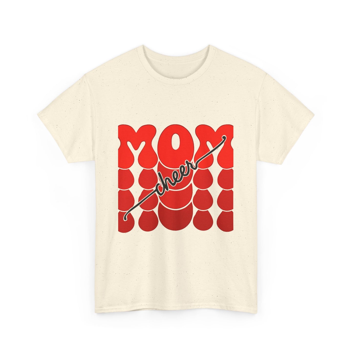 Retro Mom Cheer Tee – Bold Support & Spirit Shirt